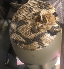 Retro Brown/Beige Faux