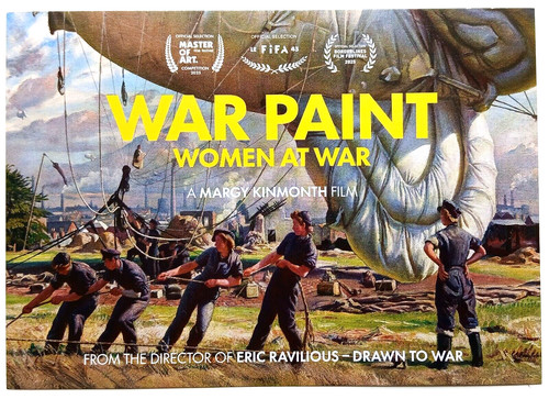 War paint film postcard - paint,