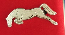 SHOW JUMPER STOCK PIN/BROOCH