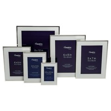 Classic Silver, Gold Photo Picture Display Frame With Mount Ideal Home