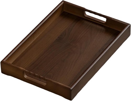 Bamboo serving tray with - bamboo,