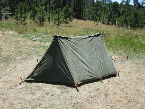 Army usmc pup tent - army, man