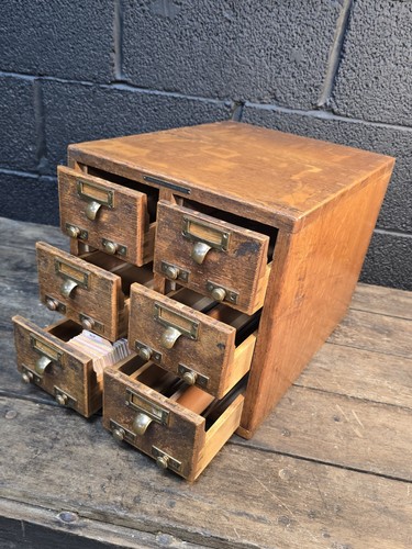 Antique vintage desktop - vintage, oak