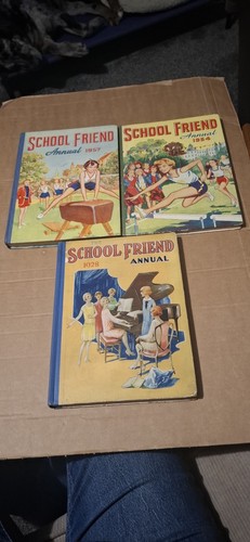 School friends annuals - x3,