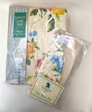 Harmony Gold Satin Curtains &