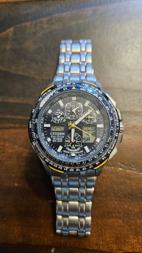 Citizen blue angels - blue, skyhawk