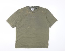 Adidas Men's Green T-Shirt -
