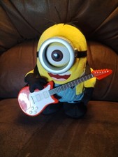 Minions Stuart Rock and Roll Interactive Singing and Dancing Think Way Toys