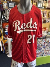 Vintage Cincinnati Reds Baseball Jersey MLB Men’s Xl Vgc Greene #21