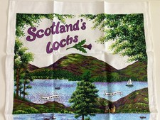 SCOTLAND'S LOCHS 100% COTTON