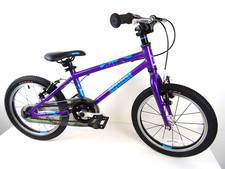 2022 Squish 16" Stage 3 Unisex Kids Bike Age 5-7 Low-Used VGC Purple Blue KB-223