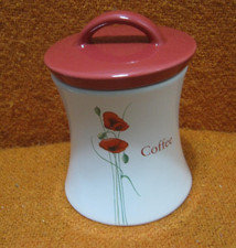 Dunelm Poppy Coffee Storage