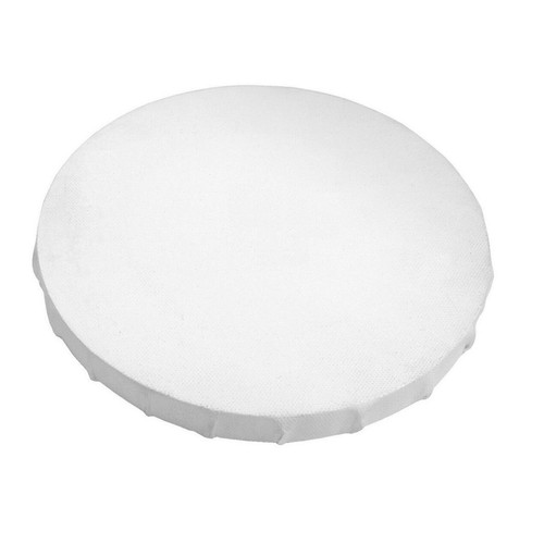 White round circle - round,