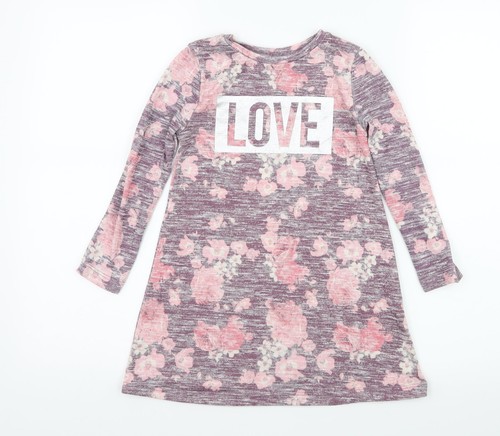 Primark girls purple floral - primark,