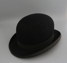 PRE-OWNED BLACK BOWLER HAT