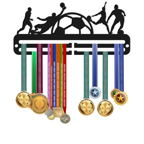Football medal holder display - medal,