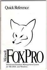 Microsoft FoxPro Quick Reference 1993