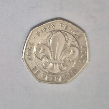 2007 Scouts 50p Coin 100 Years