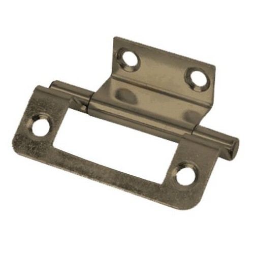 Double cranked hinge bronze - cranked,