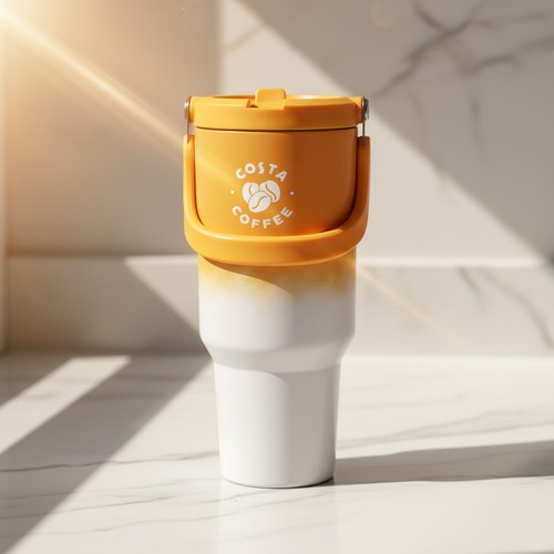 Costa coffee reusable tumbler - coffee,