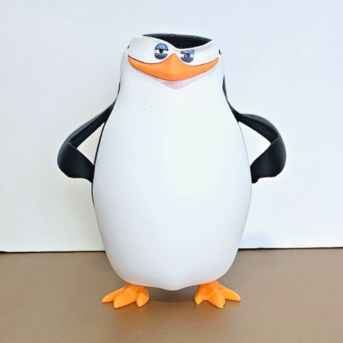 Penguin plastic figurine - penguin,