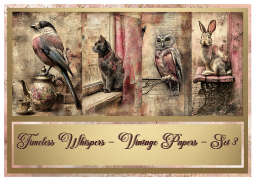 Rice paper decoupage - 1, paper/decoupage