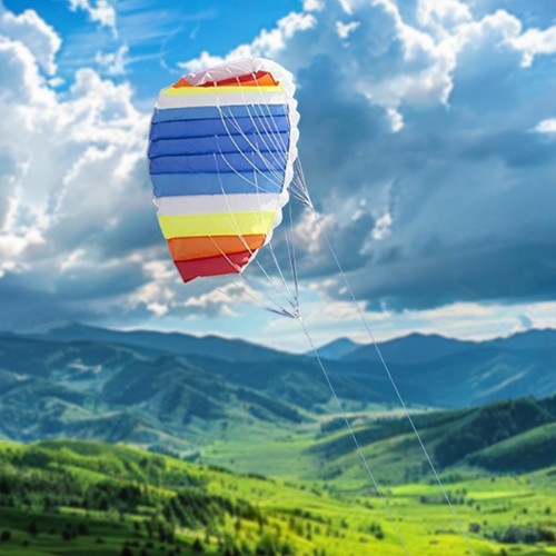 Parachute stunt kite parafoil - parachute,