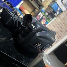 JVC GR-AX280E PAL VHS-C Tested & Working Camcorder with Mains Adapter