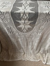 VINTAGE  IVORY COTTON &