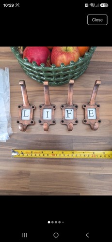 Antique copper school coat - school,