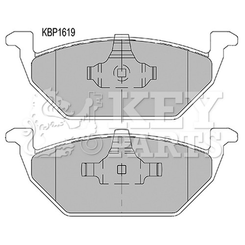 Brake pads set - for, polo