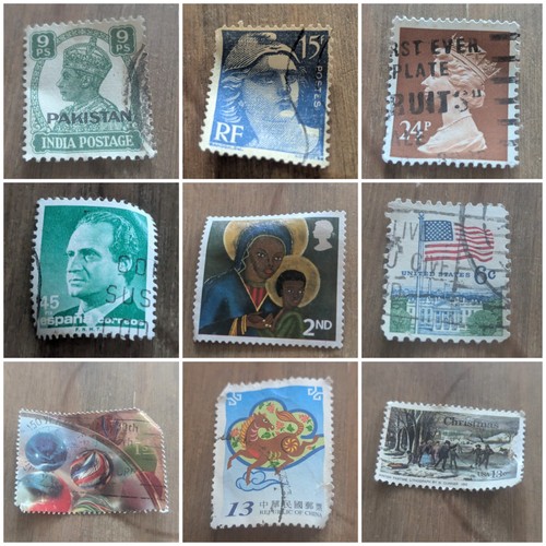 Stamp collection 81 - stamp,