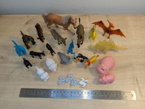 Toy animal figurine bundle job - toy,