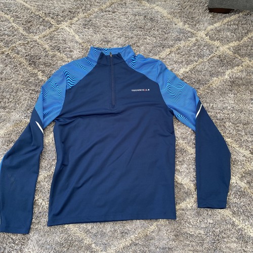 Blue technicals quarter zip - quarter,