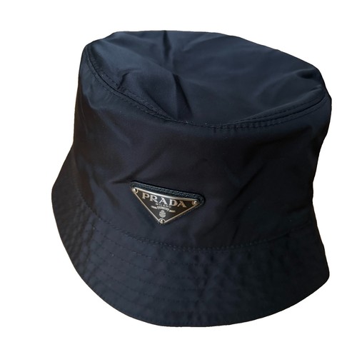 Prada unisex black nylon - black,