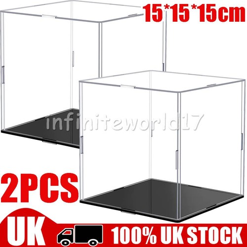 Clear acrylic display - 2x,