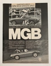 1978 MG MGB Print Ad Original