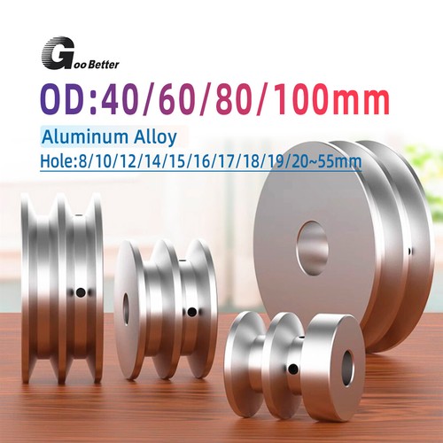 Aluminium pulley double - pulley,
