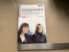 First East Scotland Scottish Bus Group East Lothian Timetable March 2006