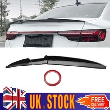 118-135CM For AUDI A4 B9 S Line S4 2017-21 Rear Boot Spoiler Trunk Lip M4 Style