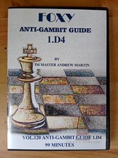 FOXY Openings - Vol.120 - Anti-Gambit Guide for 1. D4 Chess. Andrew Martin (DVD