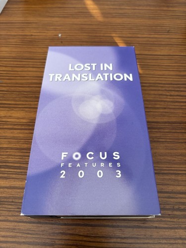 Lost translation vhs - lost, (vhs
