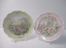 Royal Doulton Wind in the Willows Two Plates - Made in England