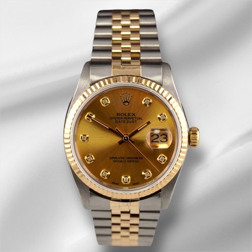 Rolex datejust 36mm yellow - rolex,