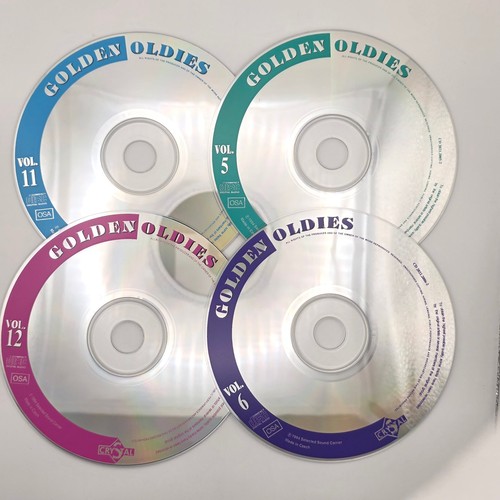 Crystal golden oldies lot - golden, cd
