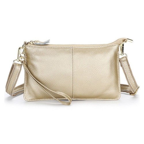 Women genuine leather - leather, clutch