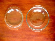Round heated trolley dish or