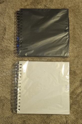 Hobbycraft 8x8 spiral bound - x2,