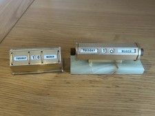 Vintage Metal Onyx Art Deco