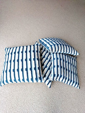 M&S CUSHION COVERS SET  X 4 VERY GOOD CONDITION  50X 50CM